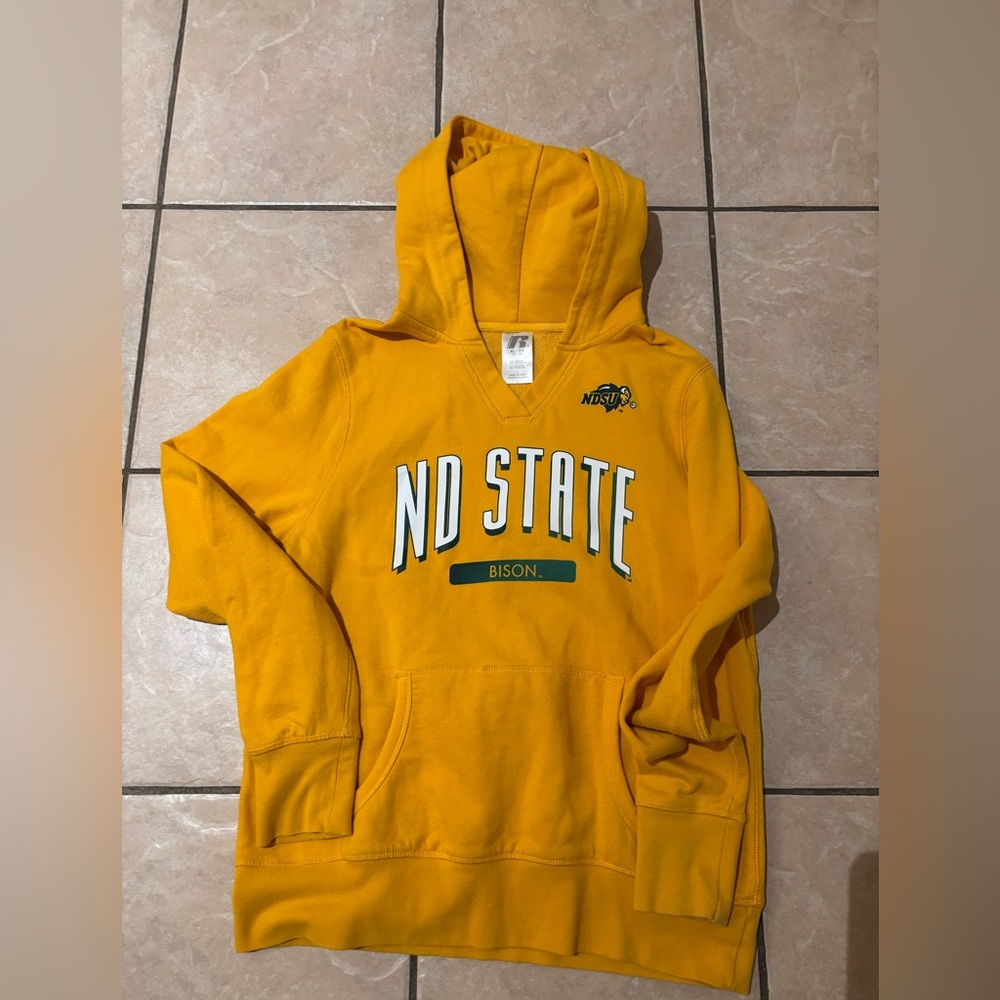 Yellow ND State Bison Hoodie- 5/$25